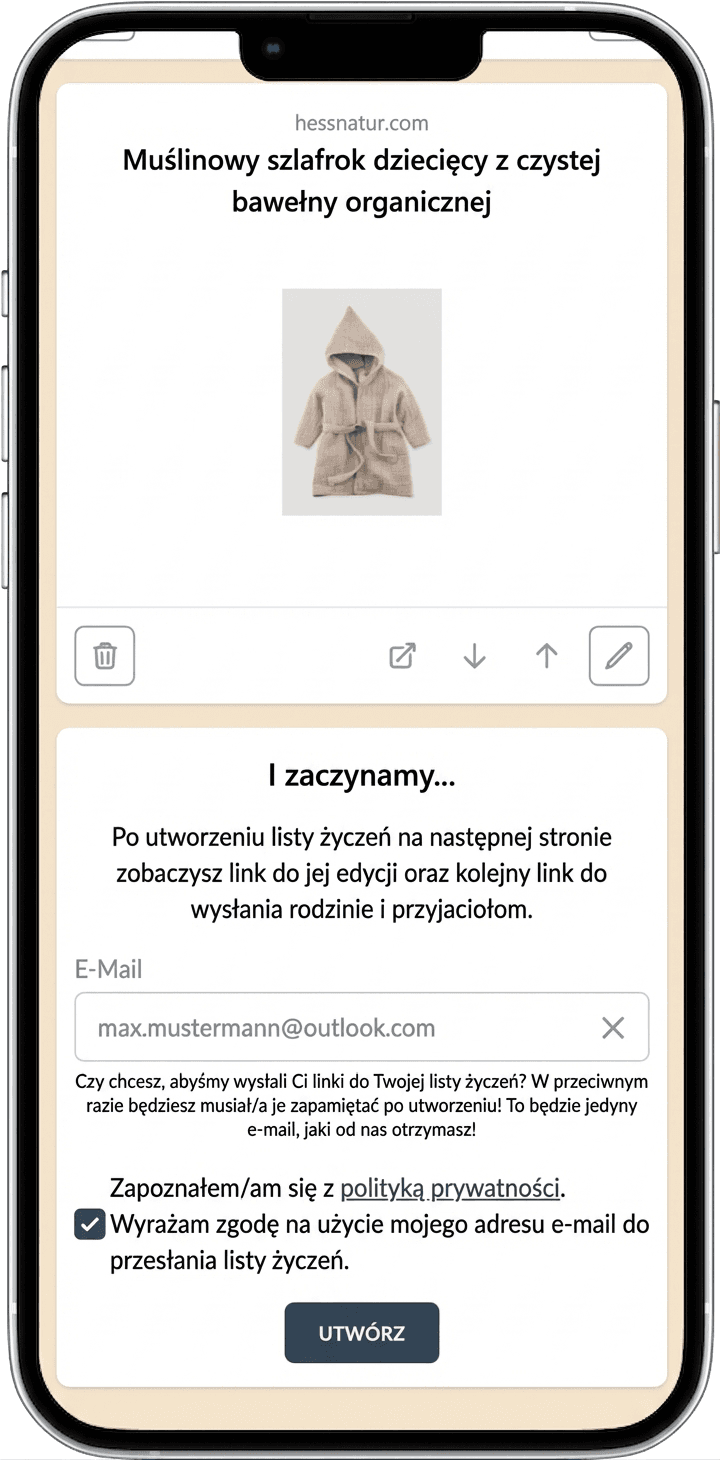 Jak stworzyć listę życzeń