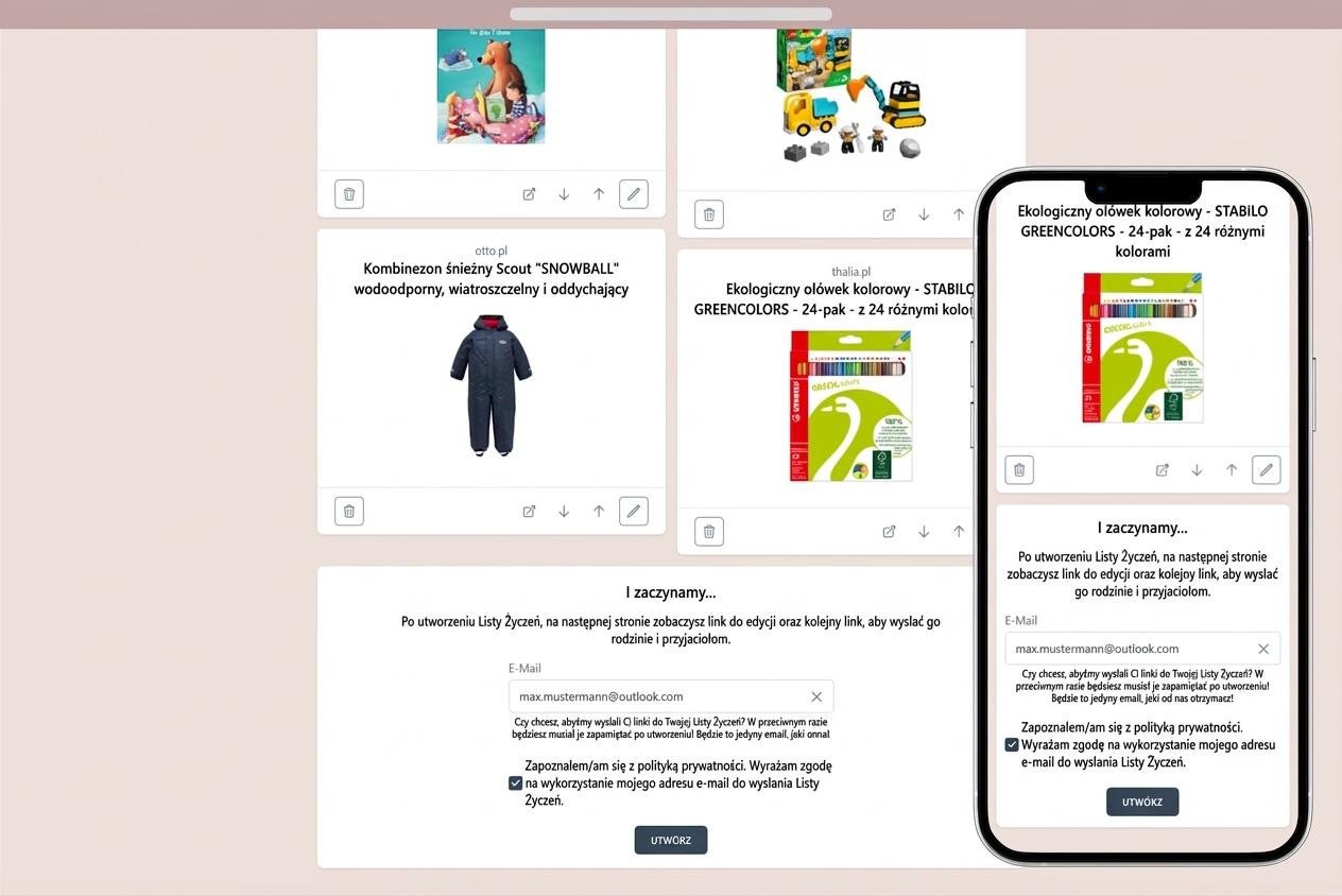 Jak stworzyć swoją listę życzeń