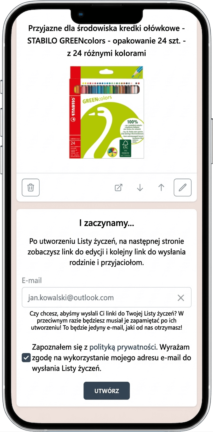 Jak stworzyć swoją listę życzeń